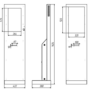 Корпуса инфокиосков