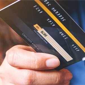 Прием пластиковых карт