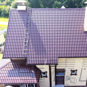 Кровля из металлочерепицы
