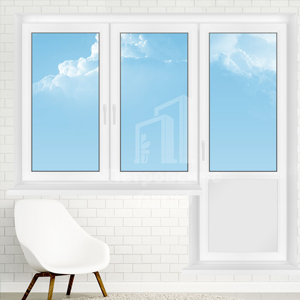 Монтаж окон пвх