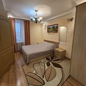 Одноместный номер двухкомнатный «Люкс»