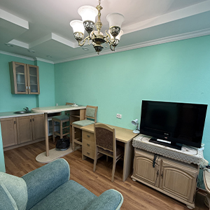 Одноместный номер двухкомнатный «Люкс»