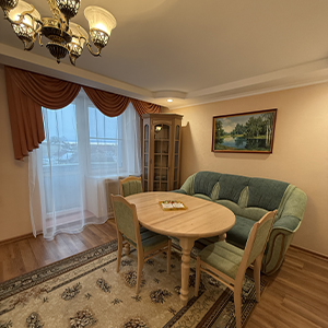 Одноместный трехкомнатный номер «Апартамент»