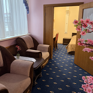 Двухместный номер трехкомнатный «Сюит»