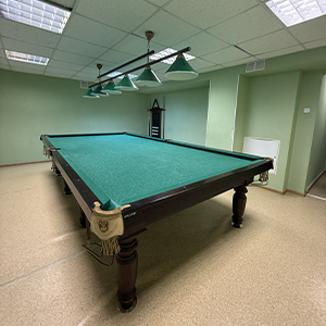 Бильярд в гостинице