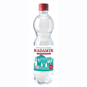 Питьевая вода негазированная Radamir 0,5 л