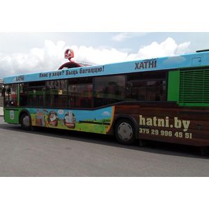 Реклама на автобусах, троллейбусах