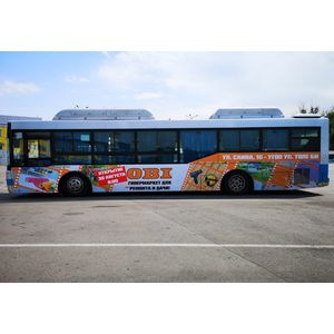 Реклама на автобусах, троллейбусах