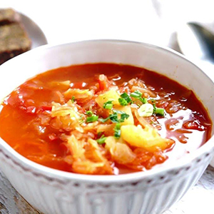 Айнтпоф с баварской капустой