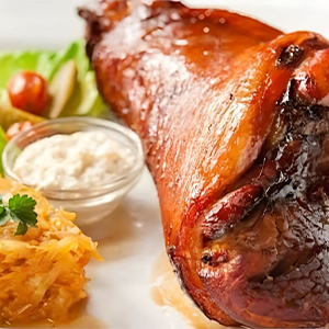 Свиная рулька Швайнхаксе