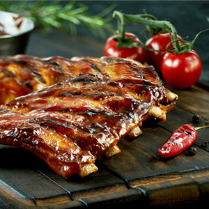 Ребра Барбекю в глазах