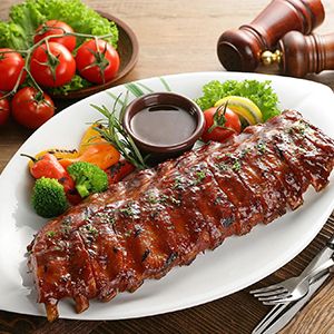 Свиные рёбра копчёные