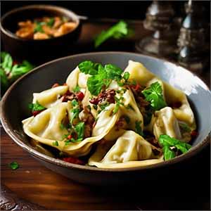 Пельмени с бараниной