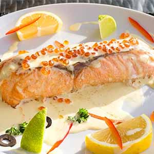 Стейк из форели  