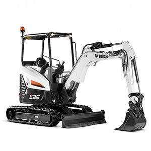 Мини-экскаватор E26