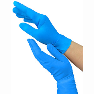 Перчатки медицинские одноразовые из нитрила