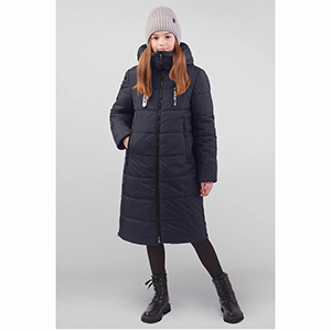 Пальто для девочки (двойное утепление)