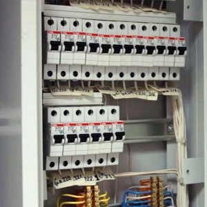 Устройство внутренних сетей электроснабжения и электроосвещения