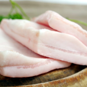 Шпик несоленый