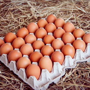 Яйца куриные мытые и дезинфицированные