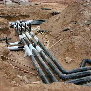 Устройство наружных сетей водопровода и канализации