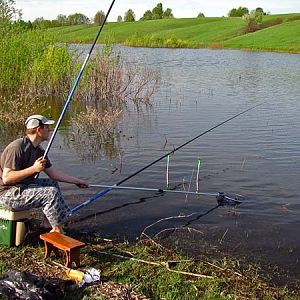 Платная рыбалка на пруду Ольховка