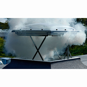 Аэродинамические испытания систем противодымной защиты зданий