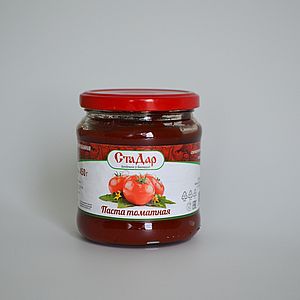 Паста томатная несоленая  25% 450 г.