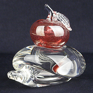 Декоративные изделия Ёжик с яблоком(красное)