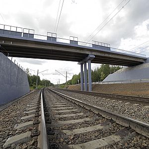 Строительство железнодорожных путепроводов