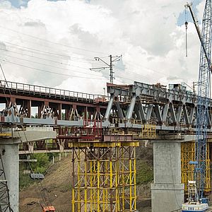 Строительство железнодорожных мостов