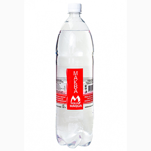 Вода питьевая сильногазированная MAQUA 1,5 л.
