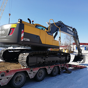 Аренда гусеничного экскаватора Volvo EC220DL