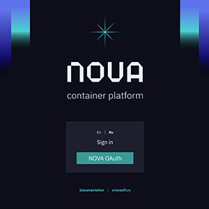 Nova Container Platform Orion Soft