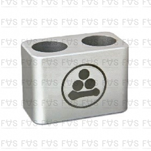 Алюминиевая стойка - 2 пробирки по 50 мл