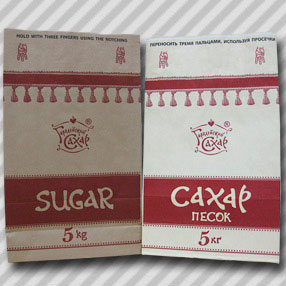 Пакет бумажный для фасовки сахара 5 кг