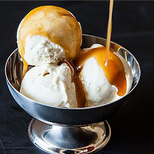 Груша в карамели