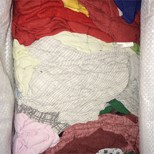 Ветошь - цветной трикотаж 100 % х/б