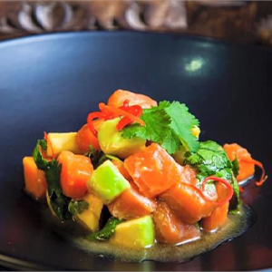 Севиче из лосося