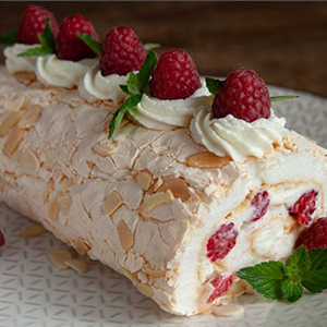 Меренговый рулет