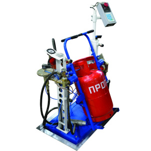 
Пост наполнения и слива газа из баллонов объемом 5, 12, 27 и 50 литров УПНС