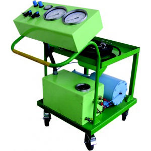 Мобильная установка для гидроиспытаний автомобильных баллонов МУГ