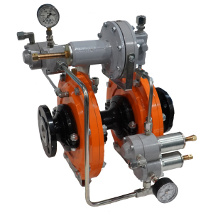 Регулятор давления прямоточный со встроенным монитором РГП.М-32