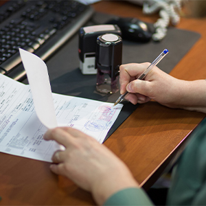 Оформление груза для прохождения таможни