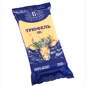 Сыр Беловежский трюфель с пажитником и ароматом грецкого ореха 40%