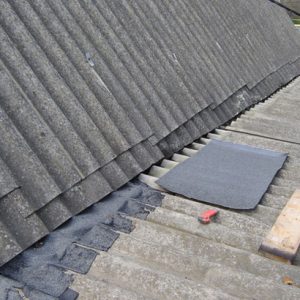 Ремонт покрытия крыш из асбестоцементных листов