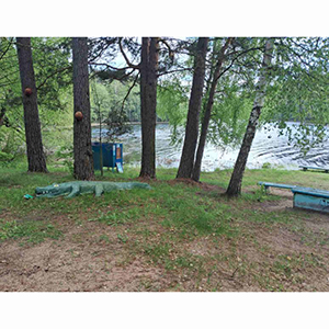 Благоустроенный пляж