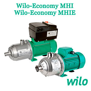 Многоступенчатые горизонтальные насосы Wilo MHI E