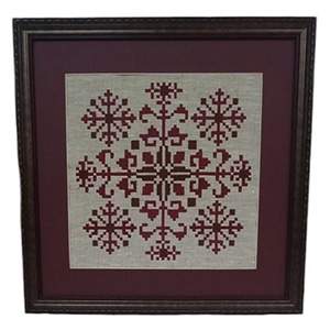 Панно с вышивкой