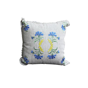 Подушка декоративная Полевые васильки